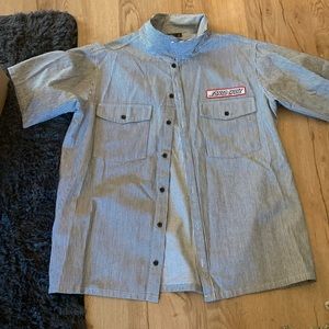 Strip Santa Cruz button up size M